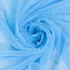 Tulle cu perle - Bleu 4 Tulle cu perle - Bleu