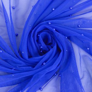 Tulle cu perle - Indigo