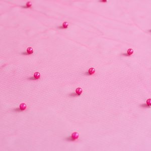 Tulle cu perle - Ciclam 2 Tulle cu perle - Ciclam