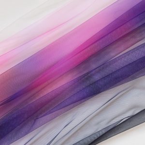 Tulle in degradee mov fucsia