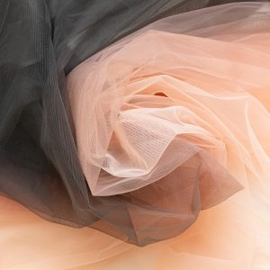 Tulle in degradee nude negru