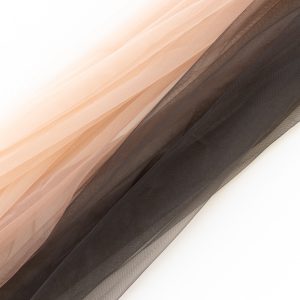 Tulle in degradee nude negru