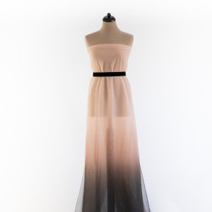 Tulle in degradee nude negru