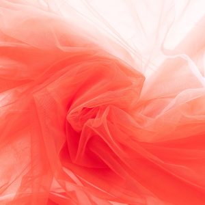 Tulle in degradee rosu