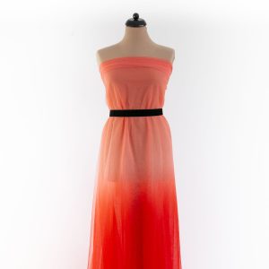 Tulle in degradee rosu 6 Tulle in degradee rosu