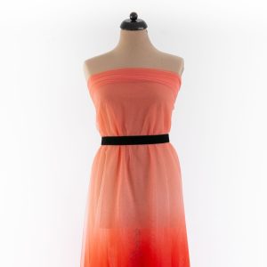 Tulle in degradee rosu 7 Tulle in degradee rosu