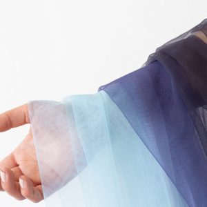 Tulle in degradee turcoaz 4 Tulle in degradee turcoaz