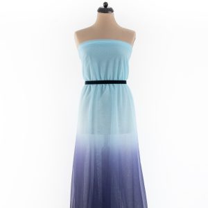 Tulle in degradee turcoaz 7 Tulle in degradee turcoaz