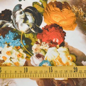 Vascoza Imprimata - Crem cu bujori si lalele 2 Vascoza Imprimata - Crem cu bujori si lalele