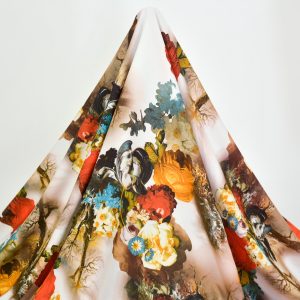 Vascoza Imprimata - Crem cu bujori si lalele 3 Vascoza Imprimata - Crem cu bujori si lalele