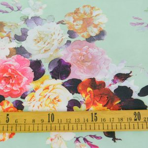 Vascoza Imprimata - Menta cu flori 2 Vascoza Imprimata - Menta cu flori