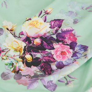 Vascoza Imprimata - Menta cu flori 1 Vascoza Imprimata - Menta cu flori