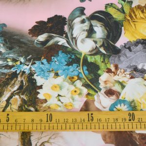 Vascoza Imprimata - Roz cu bujori si lalele 3 Vascoza Imprimata - Roz cu bujori si lalele