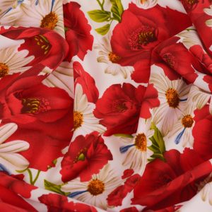 Vascoza Imprimata - Trandafiri si crizanteme 2 Vascoza Imprimata - Trandafiri si crizanteme