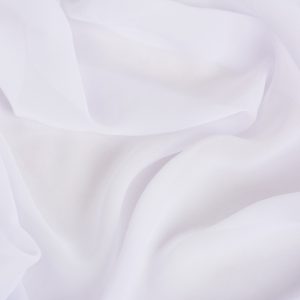 Voal Chiffon - Alb 3 Voal Chiffon - Alb