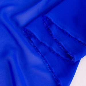 Voal Chiffon - Albastru Royal 2 Voal Chiffon - Albastru Royal