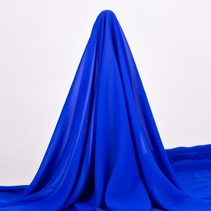 Voal Chiffon - Albastru Royal 3 Voal Chiffon - Albastru Royal