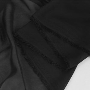 Voal Chiffon - Negru