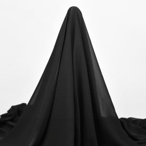 Voal Chiffon - Negru