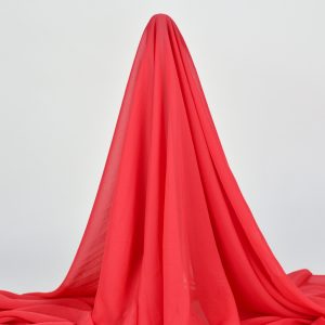 Voal Chiffon - Rosu Corai 3 Voal Chiffon - Rosu Corai