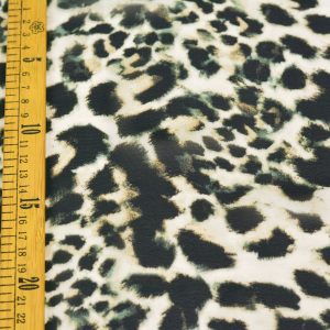 Voal animal print - Leopard