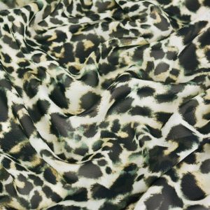 Voal animal print - Leopard 2 Voal animal print - Leopard