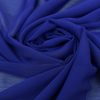 Voal Chiffon Creponat Albastru 6 Voal Chiffon Creponat Albastru