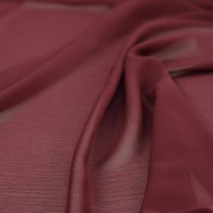 Voal Chiffon Creponat Grena 3 Voal Chiffon Creponat grena