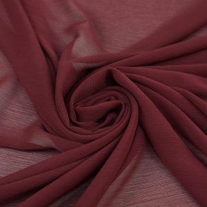 Voal Chiffon Creponat grena