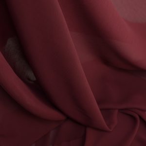 Voal Chiffon Creponat Grena 2 Voal Chiffon Creponat grena