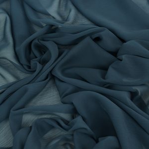 Voal Chiffon Creponat Gri - Albastrui 3 Voal Chiffon Creponat Gri - Albastrui