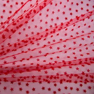 Tullee cu stelute - Rosu