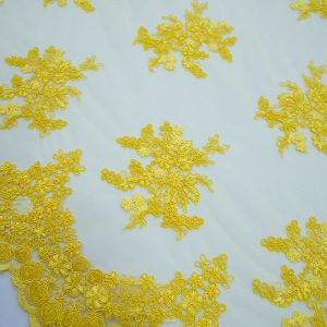 Dantela brodata - Galben