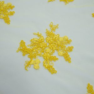 Dantela brodata - Galben