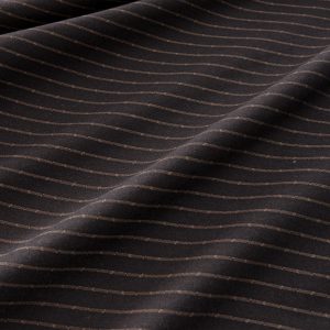 Stofa - Maro inchis cu dungi aurii