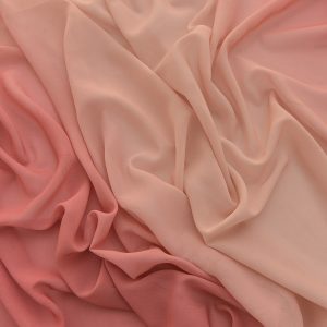 Voal in degrade - Roz pudra