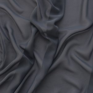 Voal Chiffon - Gri antracit