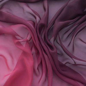 Voal matase in degrade - Nuante de mov